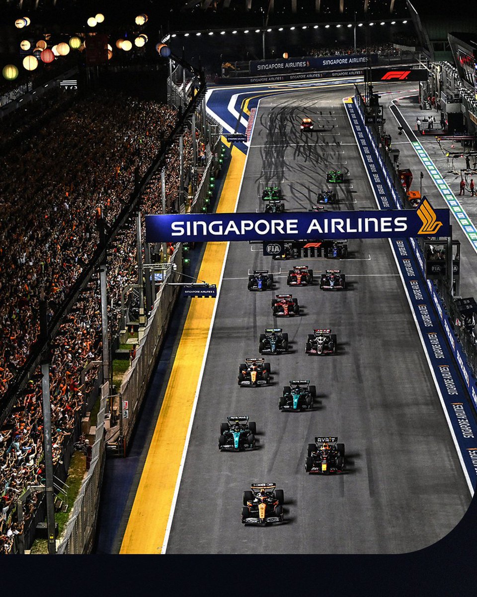 Singapur no duerme cuando la F1 enciende sus motores. Bajo 1,600 luces, la noche se convierte en día y cada curva exige perfección.

El rugido, cada vez más cerca de casa 🇲🇽 ¿estás listo?​

#MercedesBenz #GPSingapour