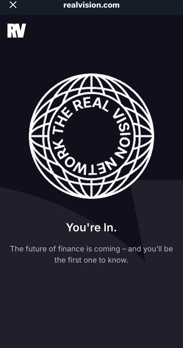 Crypto6five0's tweet photo. @RealVision https://t.co/Vqf5zTyuTs
