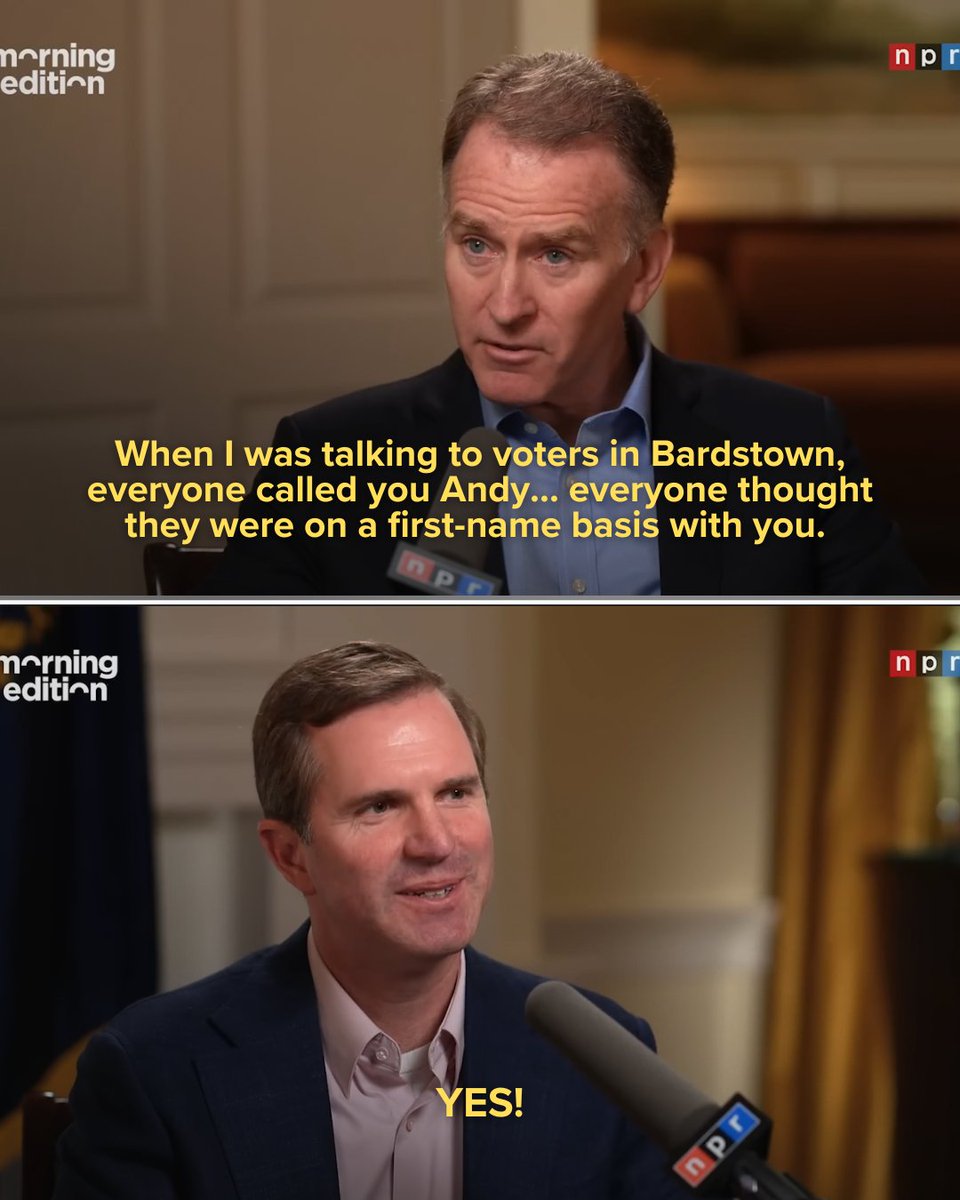 AndyBeshearKY's tweet photo. To Kentuckians, I'm Andy. And that's the way it should be. https://t.co/74vsUaSIBy