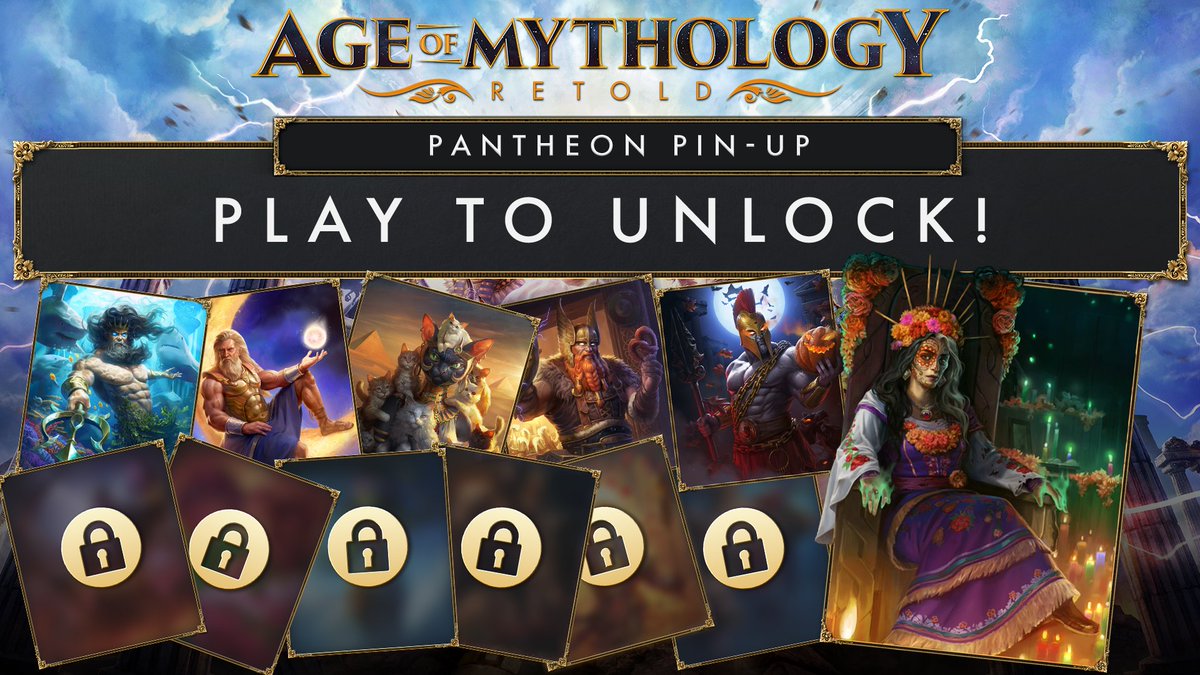 This month's Pantheon Pin-up event invites players to celebrate the memories and people of the past. 
 
Complete Hel's challenges and be rewarded with her new portrait, Hel - Queen of the Dead. 
 
Let the past guide your path forward!