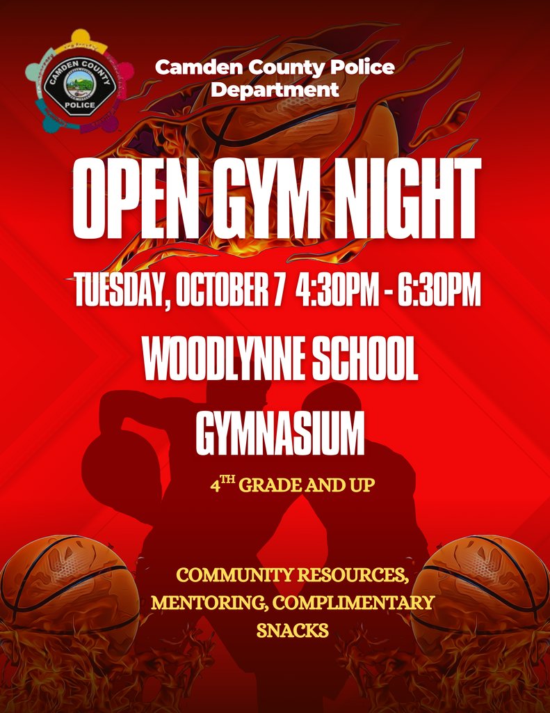 Open Gym Night!! Tuesday, October 7th, 430pm-630pm for Grades 4th and up!