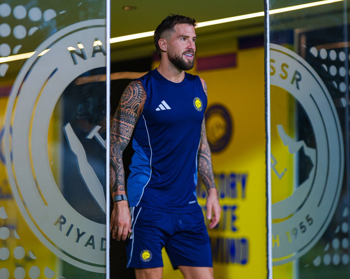 AlNassrFC_EN's tweet image. Back to work during the break ▶️