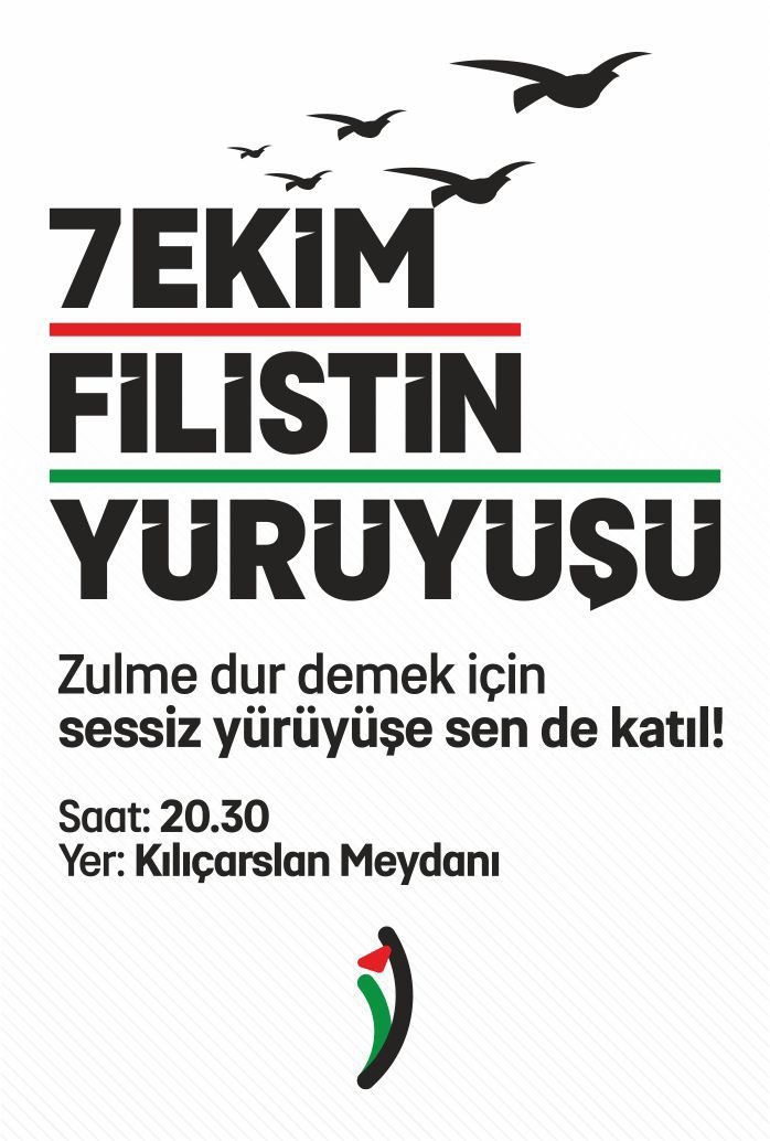 ApilOmer's tweet photo. Gazze için meydanlardayız!🇵🇸🇹🇷

israilin gerçekleştirdiği soykırıma karşı Filistinli kardeşlerimize ses olmak adına Kılıçarslan Meydanı’ndan Mevlana Meydanı’na yürüyoruz.

Tüm hemşehrilerimizi 7 Ekim Salı günü saat 20.30’da Kılıçarslan Meydanı’na bekliyoruz. https://t.co/OvMdSNu3K9