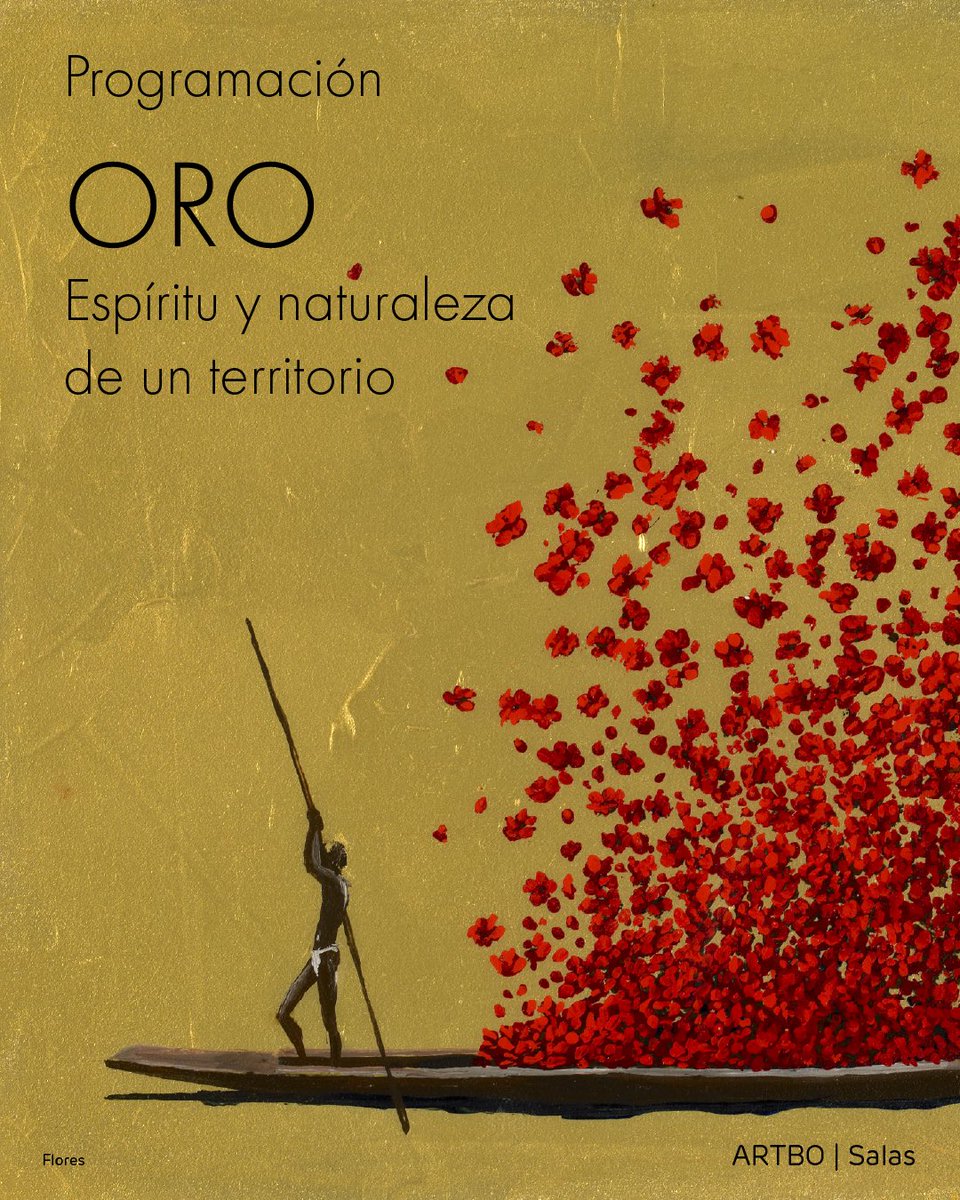 programaARTBO's tweet image. No te pierdas la programación de 𝘖𝘙𝘖, 𝘌𝘴𝘱𝘪́𝘳𝘪𝘵𝘶 𝘺 𝘯𝘢𝘵𝘶𝘳𝘢𝘭𝘦𝘻𝘢 𝘥𝘦 𝘶𝘯 𝘵𝘦𝘳𝘳𝘪𝘵𝘰𝘳𝘪𝘰, exposición del maestro Pedro Ruiz que invita a reconocer la riqueza biocultural de Colombia a través de paisajes, memorias y gestos cotidianos.
La muestra ofrece…