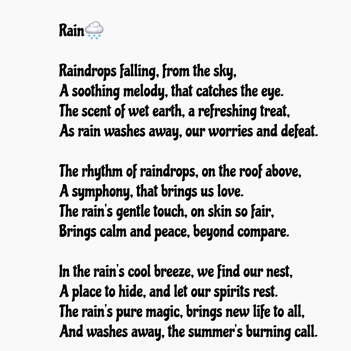 jakhu_'s tweet photo. #Rain #poem #poetry 🌨️🌨️ https://t.co/LYmWIeuRwJ