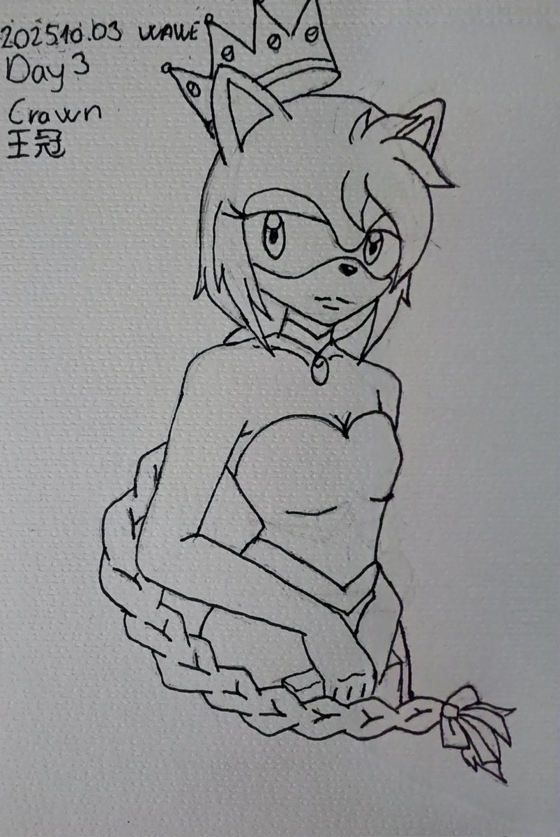 cielo_espania's tweet photo. #Inktober2025 #Inktober 
Day3
Crown https://t.co/ShlvUEwcHN
