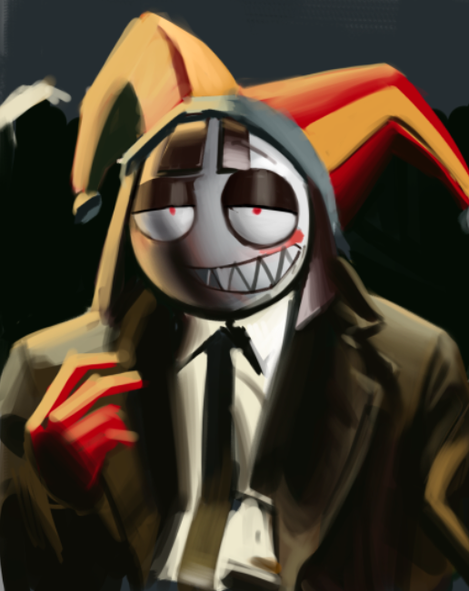 Just a silly idea #tadcfanart, started watching The Digital Circus.