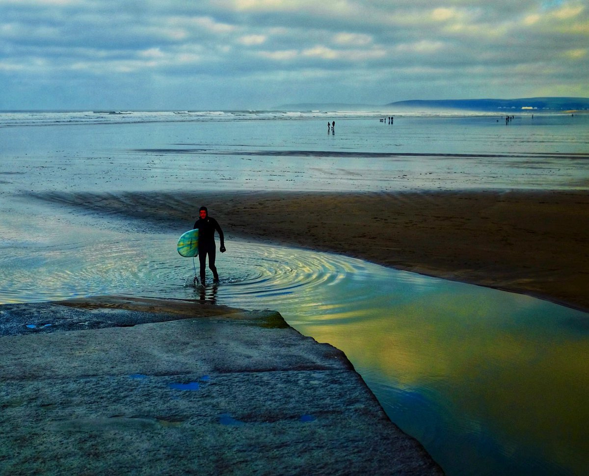Moody light at Westward Ho!