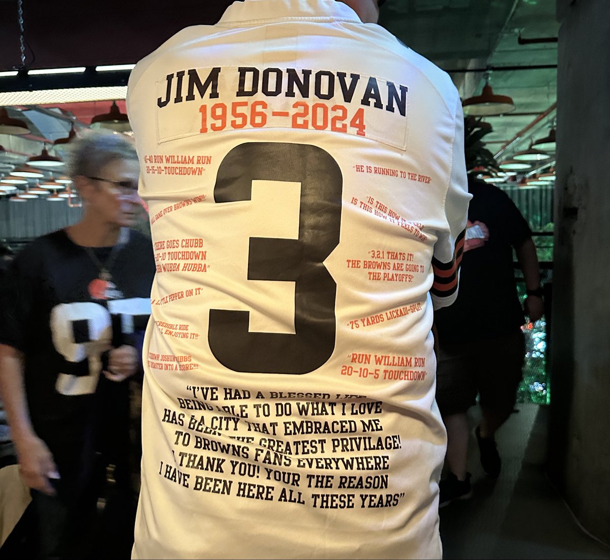 BrownSpiderCLE's tweet image. Larry Laurello of Muni-Lot Browns Backers Bus fame…