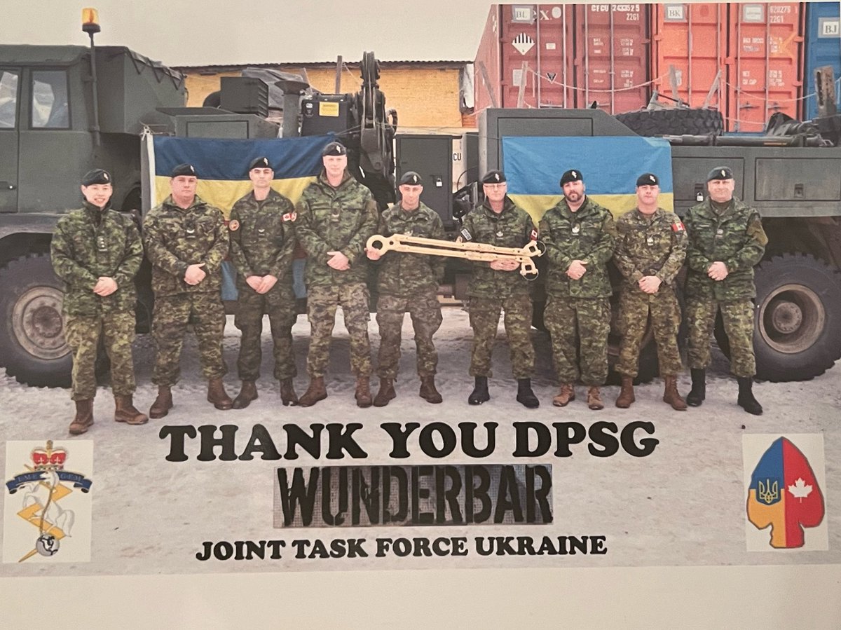 The Ukrainian Joint Task Force thanks my client DPSG-USA for their outstanding and lifesaving product, the Wunderbar®! 

The Wunderbar® ATB is the only tow bar globally that meets US Army requirements and NATO STANAG requirements.