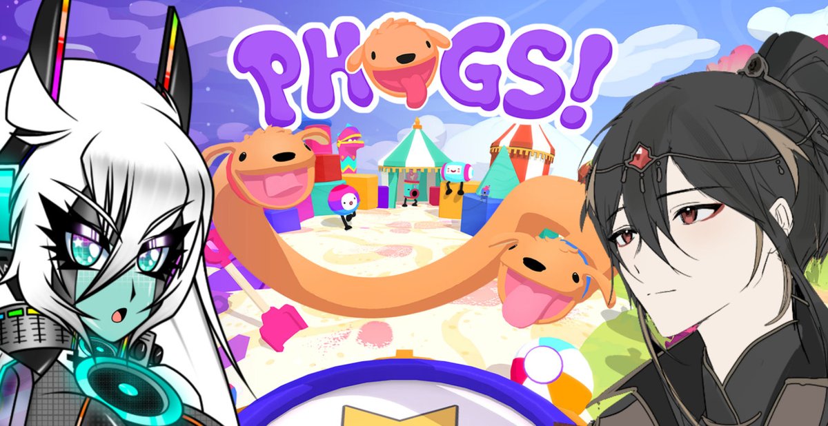 DIGI-Vralie🔊✨🎵(REDEBUT MAY 8th) (@digivralie) on Twitter photo We are goin LIVE with pt 2 of PHOGS!! I will be playing with <a href="/penprah/">Penprah 🐧🧣vDonburi</a> and see if we can develop at least 1 more brain cell! stop by, say hai and lets play!
twich.tv/digivralie We are goin LIVE with pt 2 of PHOGS!! I will be playing with <a href="/penprah/">Penprah 🐧🧣vDonburi</a> and see if we can develop at least 1 more brain cell! stop by, say hai and lets play!
twich.tv/digivralie