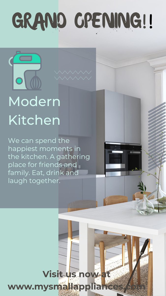 Mysmallapp9671's tweet image. Grand Opening!  I am so excited to announce my new website is now LIVE!! Check it out!😎 

#kitchenappliances #mysmallappliances #kitchenstuff #utensils #modernkitchen