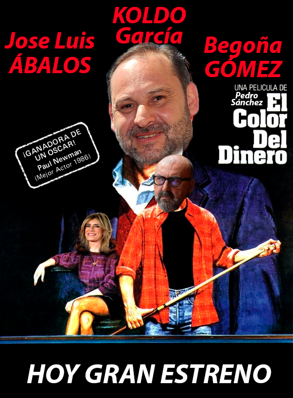 De las “chistorras” a las “lechugas” dependiendo de:
"EL COLOR DEL DINERO" 
Una película de Pedro Sánchez. 😉😉
Gran estreno