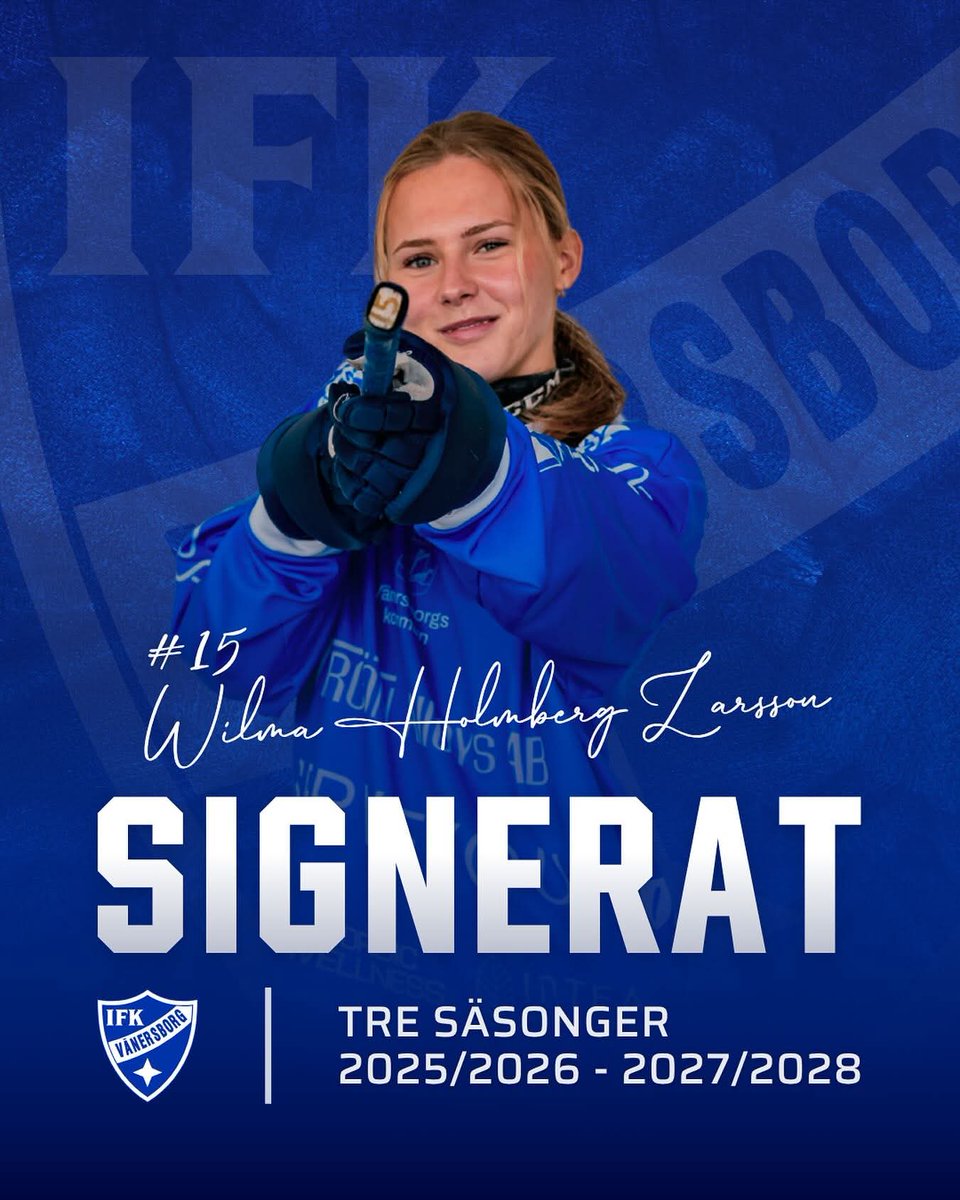 Vi är tillbaka!

Vi kan stolt meddela att IFK stjärnan Wilma Holmberg Larsson signerat på ett treårskontrakt med IFK Vänersborg 💙🔥

”Det känns oerhört inspirerande att kliva in i en ny säsong och en spännande framtid”

Läs en intervju med Wilma på ifkvanersborg.se 💙