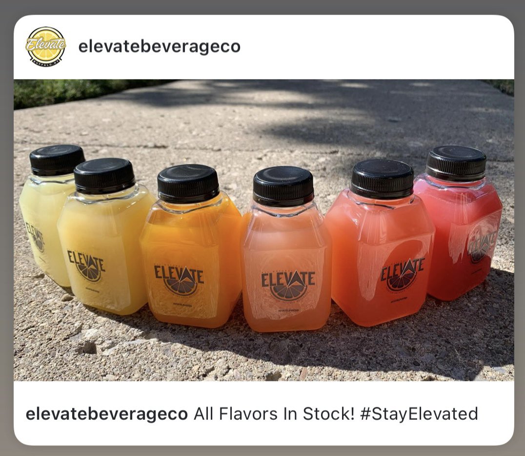 Elevate Premium Infused Beverage Company tweet media