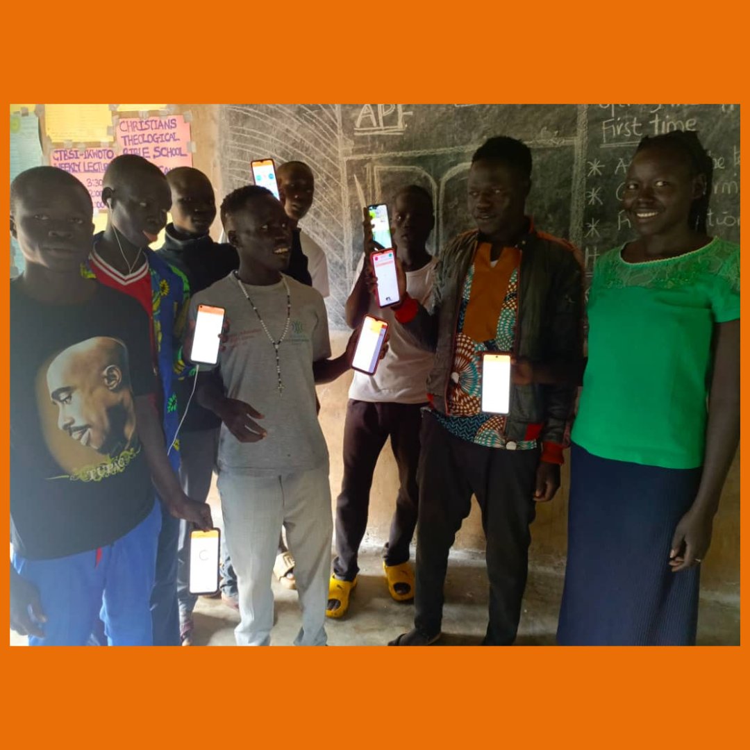 Some more photos from our friends in Africa who are engaging and learning about and through our eVitabu app. Here are some photos from a recent training in South Sudan.