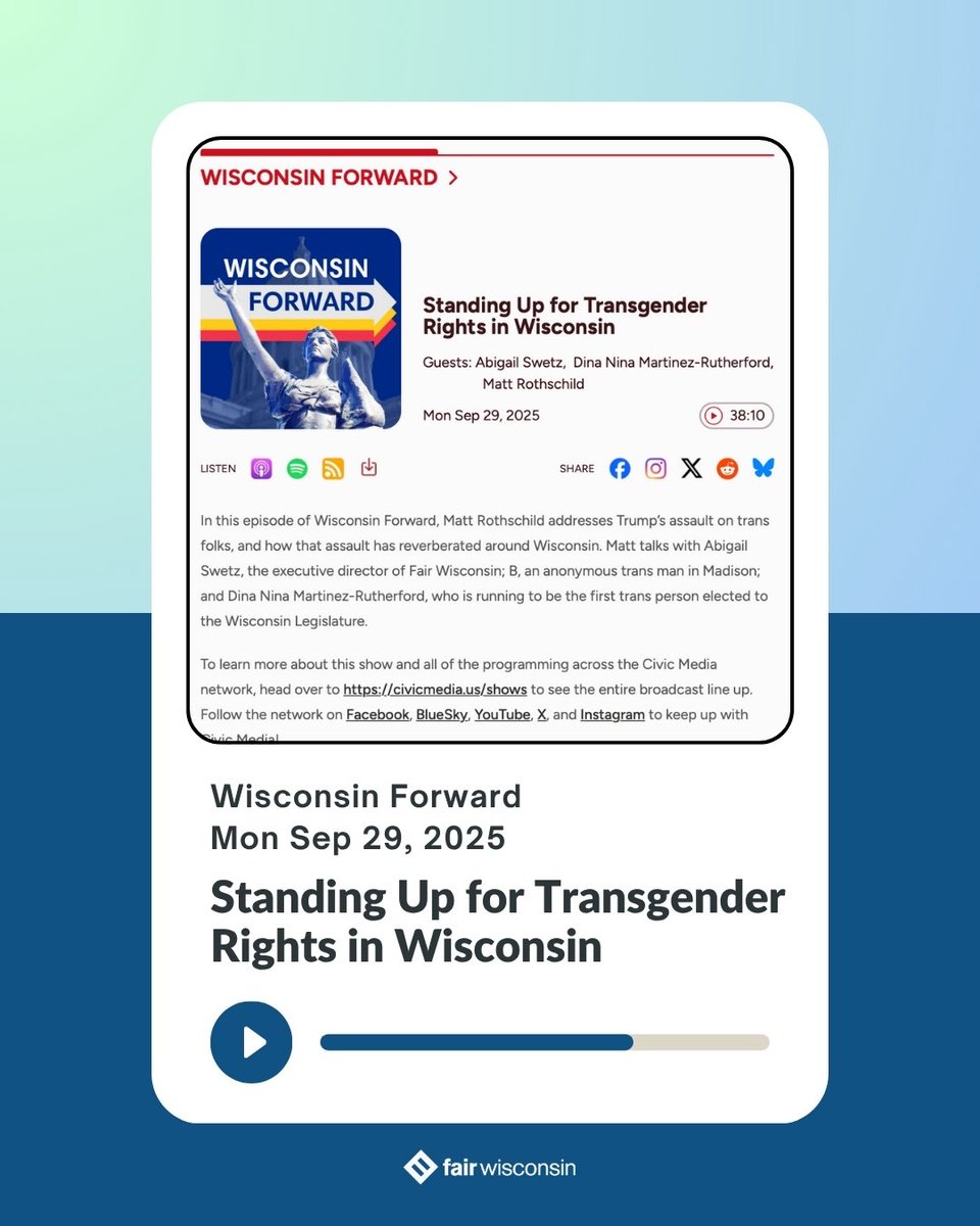 Fair Wisconsin tweet media