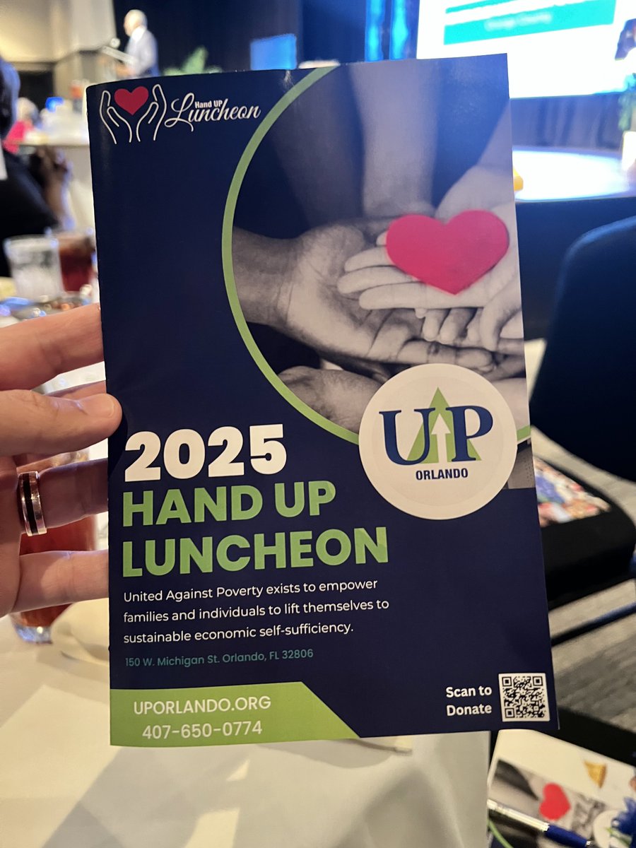 CarlosGSmith's tweet image. Honored to join the @UAPOrlando Hand Up Luncheon! UAP’s grocery program helps 9,000+ families save MILLIONS annually, while their crisis services supports 1,300+ households. Their work gives dignity, opportunity &amp;amp; a true hand up for Central Florida families. 💙 #HandUp