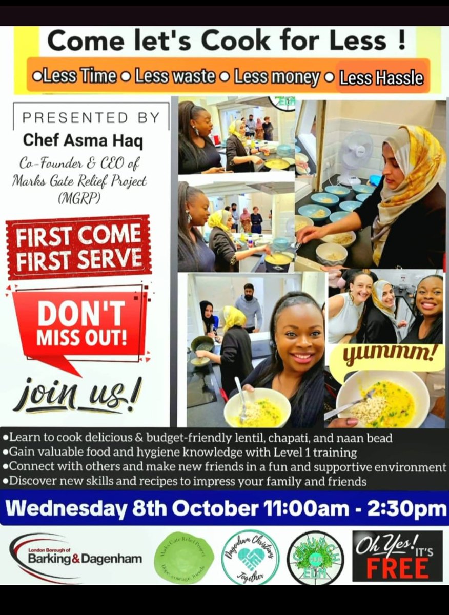 Don't miss the perfect opportunity to cook, connect and create delicious meals for less!