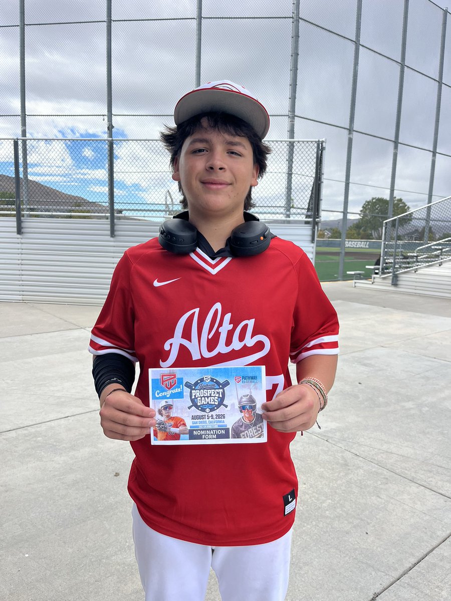 PathwayBB's tweet photo. 🚨Prospect Games Nominations - Pathway Utah 🚨

Congrats to: 
 • Zack Sorenson - Corner Canyon Chargers, P/SS/3B, 2027
• Abel Velador - Alta, C/3B, 2028
• Steve Pedroza - Utah Select, P/SS, 2027
• Keeland Clark - Utah Select, LHP/1B, 2027

All four have earned their nominations for the 2026 Prospect Games next summer! 
#pathwaybaseball #prospectgames