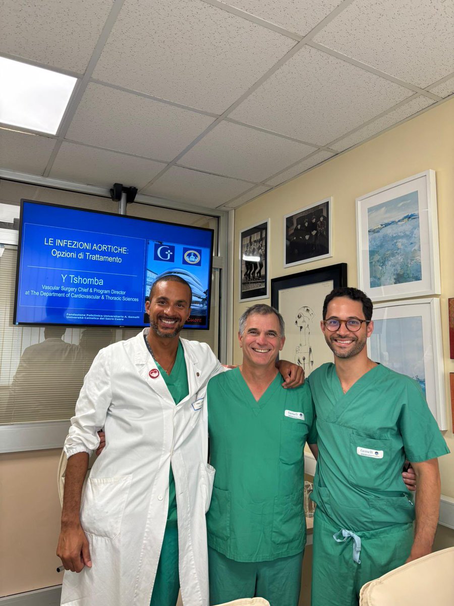 AruRobbie's tweet image. Loved my week in Rome learning from #aortic masters Prof Tshomba and Prof Tinelli at Gemelli. And to top it off with an excellent #multidisciplinary meeting! #vascularsurgery #AortaEd