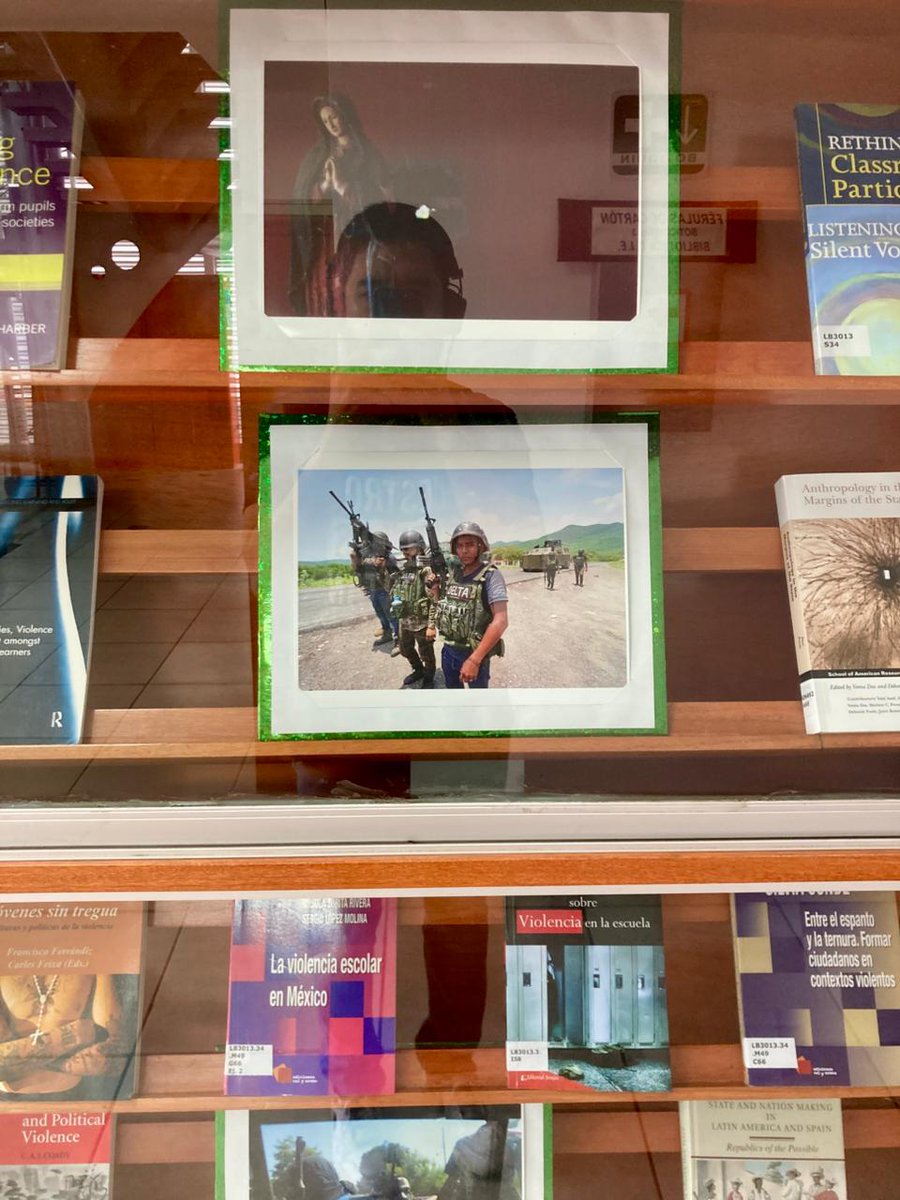 DIE_CINVESTAV's tweet photo. Mañana último día para visitar la exposición temática "Violencia, Juventud y Narcotráfico" del 1er Coloquio sobre Violencia(s) en la educación. Escuelas en territorios de conflicto
Hasta el 16 de octubre del 2025, en la biblioteca JMGV / DIE Cinvestav.
https://t.co/Y6ttEkAdYv https://t.co/oUOMpitir9