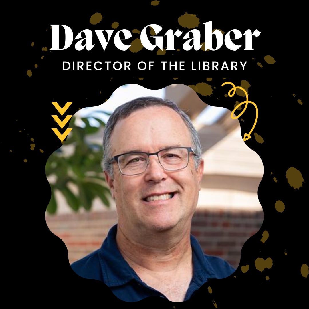 ConnLibrary's tweet image. 📚 Meet Dave Graber, Director of Conn Library at WSC!

We’re kicking off our new Staff Spotlight series—get to know the people who make our library amazing.

👀 Check out the images to learn more about Dave!
#ConnLibrary #StaffSpotlight #WayneStateCollege #LibraryLife