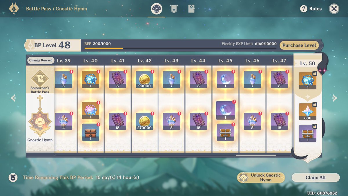 istarothist's tweet image. you buy battle pass for extra rewards and free weapon, i buy battlepass for extra fragile resin, we are NOT the same