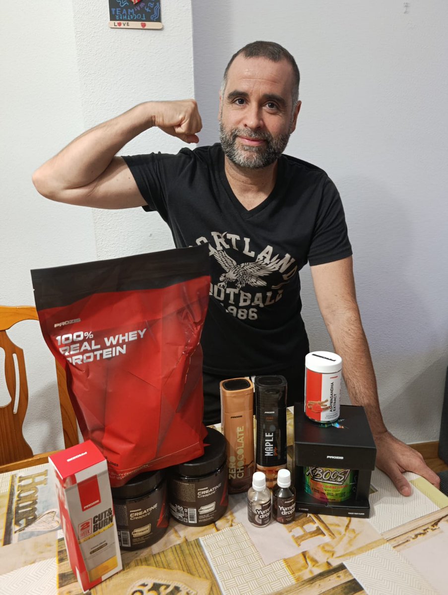 RaimakGames's tweet image. Otro mes más con los grandes de Prozis! Hemos pillado cositas para hacer más reels y probar nuevos productos! Con el código RAIMAK en la tienda os dan regalos y además descuentos , vamos a tope con @prozisespana @prozis y muchas gracias a vosotr@s! ❤️❤️😘💪🏼💪🏼 #gymaddict #gym