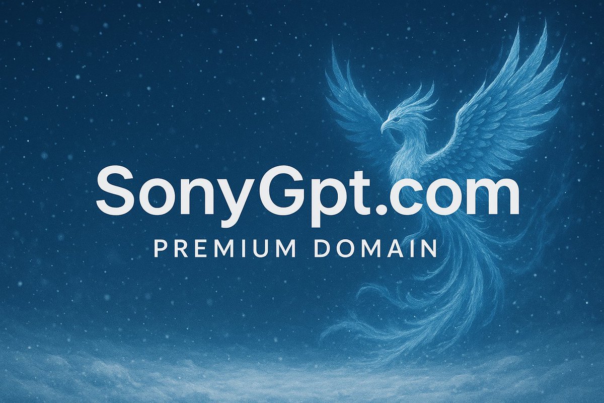 MaghrebDomain's tweet image. SonyGpt.com for sell 🚨

#domain #domains #DomainsForSale