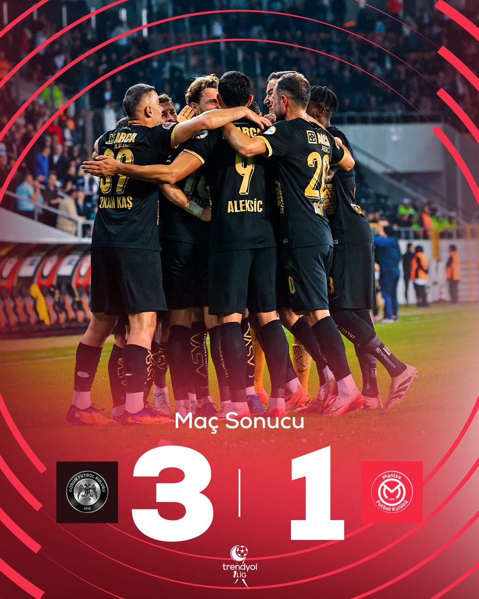 corumfk's tweet photo. Evimizde 3️⃣ puanı 3️⃣ golle alıyoruz. 🔥

MAÇ SONUCU | [3-1]

#ÇFKvMFK https://t.co/Y3Ek639qsv