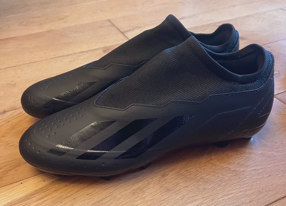 New boots day. Still exciting at (nearly) 41 years of age! 😂⚽️💚 #grassroots #coaching #football #adidas #newboots