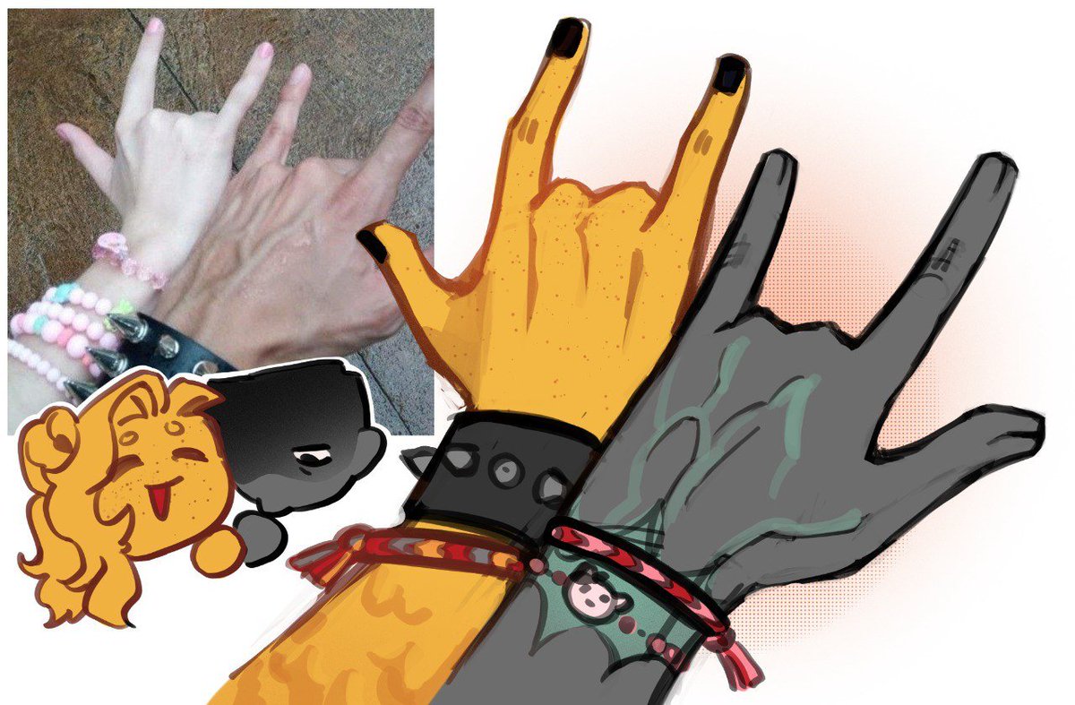 Hands differences

#Glorypizza