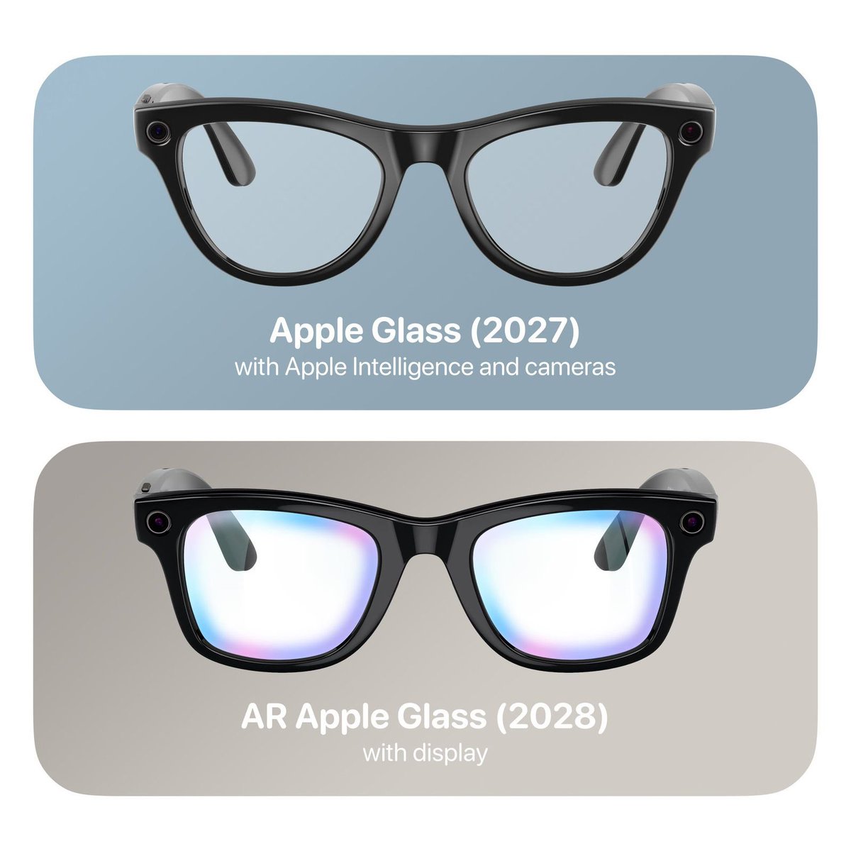 Abdullah_iApp's tweet image. تسريبات Apple توقفت عن العمل على إصدار أرخص من Apple Vision Pro وتسرع من تطوير النظارات الذكية.
سيتم الإعلان عن النسخة الأولى بحلول العام القادم وسيتم إطلاقها في عام 2027