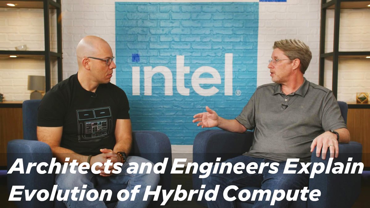 IntelTech's tweet image. In the first episode of a new series leading to Panther Lake, Talking Tech explores the development of hybrid computing from its performance-focused roots to the latest low-power islands. Click to watch the video: youtu.be/n6wUk44HtO8