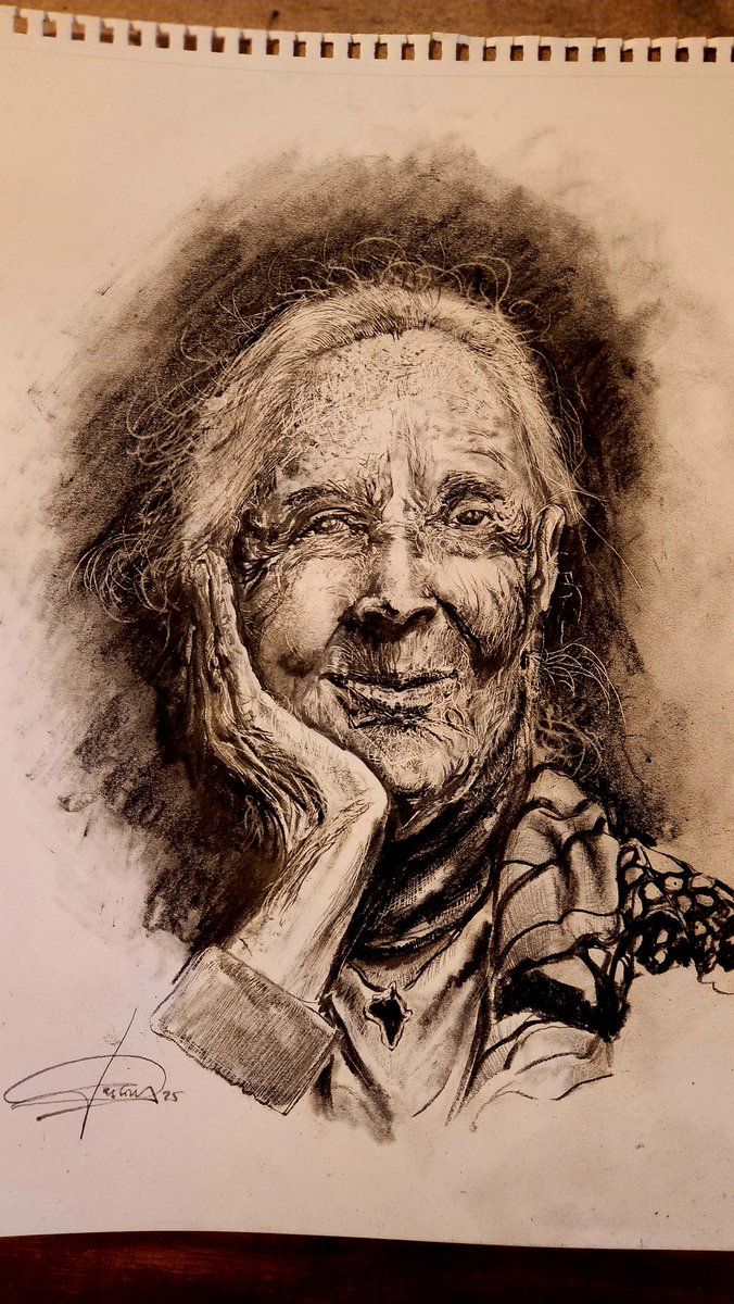 destrydraws's tweet photo. #JaneGoodall ❤️ https://t.co/jdVPjJYZ6f