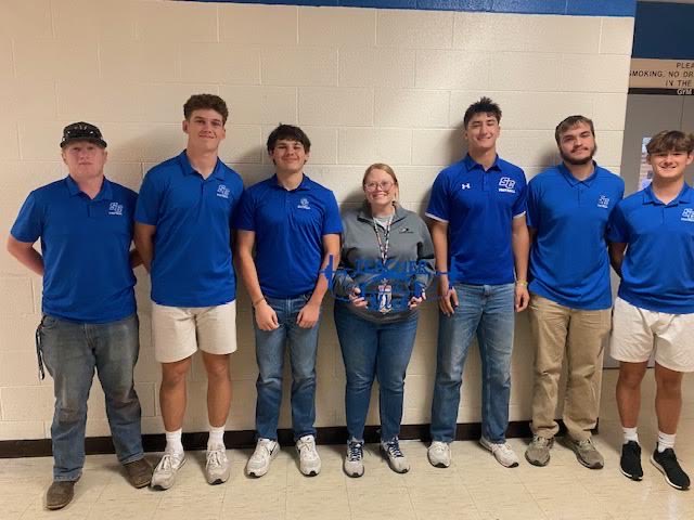 Mrs. Bartley was selected by our captains as the teacher of the week! Thank you for all that you do for our kids! #BTA