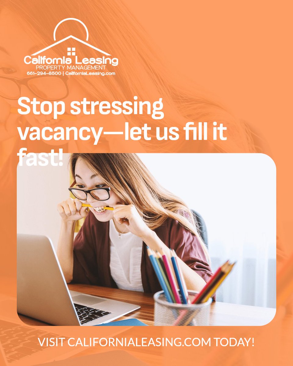 CALeasing's tweet image. Let us handle your rental property while you reap the benefits. Our team ensures your asset is well-maintained and profitable. Explore how we can minimize vacancy rates and maximize returns. #CaliforniaLeasing #HassleFreeRentals #PropertyManagement #RealEstateExpert