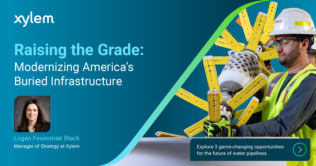 TrenchlessTech's tweet image. Logan Fesenmair Black and @Xylem explore three game-changing opportunities shaping the future of water pipelines in Trenchless Technology’s digital supplement, The High Cost of Water Main Breaks.
trenchlesstechnology.com/the-high-cost-…
#WaterInfrastructure #TrenchlessTechnology #sponsoredpost