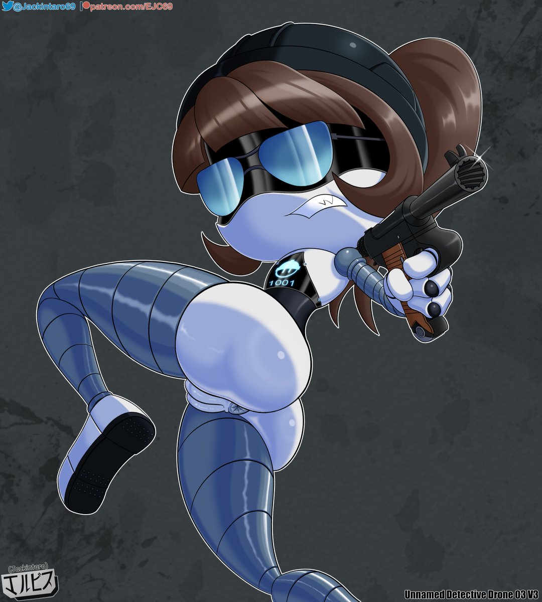 And another drawing of Unnamed Detective Drone 💙