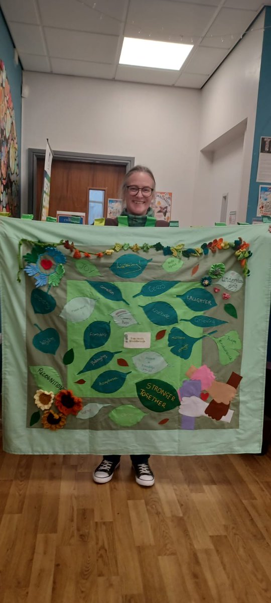 Professionals &amp; community members  #BlackburnWithDarwen are warmly welcomed to join Brain Health Breakthrough CIC. 
Explore our collaborative textile art, co-created with our community Discover how we support people with #LongCOVID.
Fri 10th Oct | 🕐 1–3pm
The Bureau, Blackburn