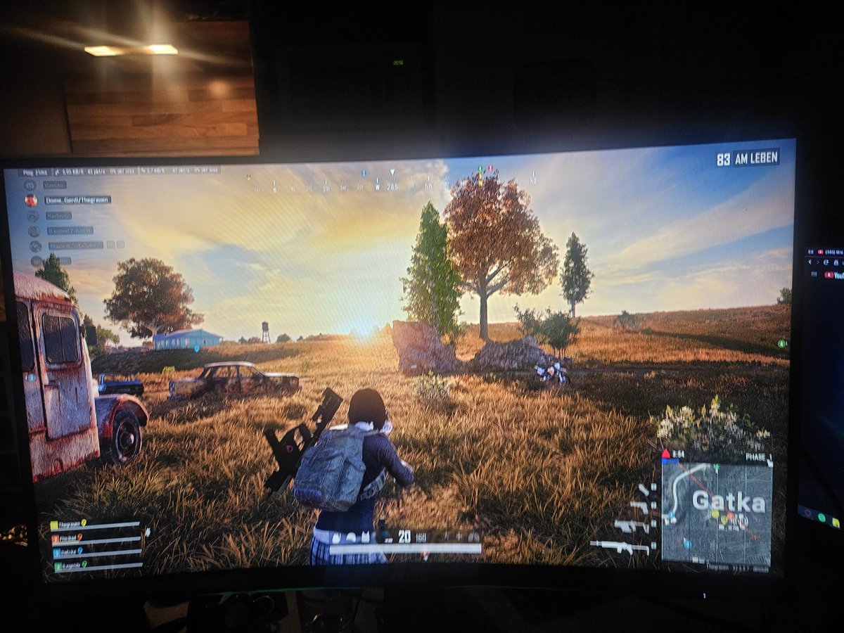 Boah mit den boys in der win challange auf Erangel mies am Performan