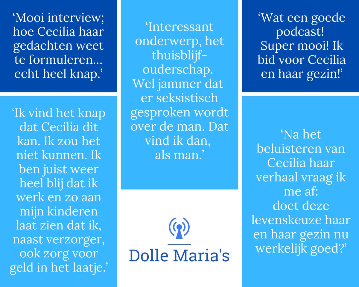 De tradwifeknoop van afgelopen maand zorgde voor reacties. Maandag, om 12:00 uur, als de sirenes luiden, staat er weer een nieuwe podcast van ons klaar. Heb je de tradwifeknoop nog niet geluisterd? Ga naar dollemarias.nl/luisteren #podcast #dollemarias #tradwife #thuisblijfmoeder