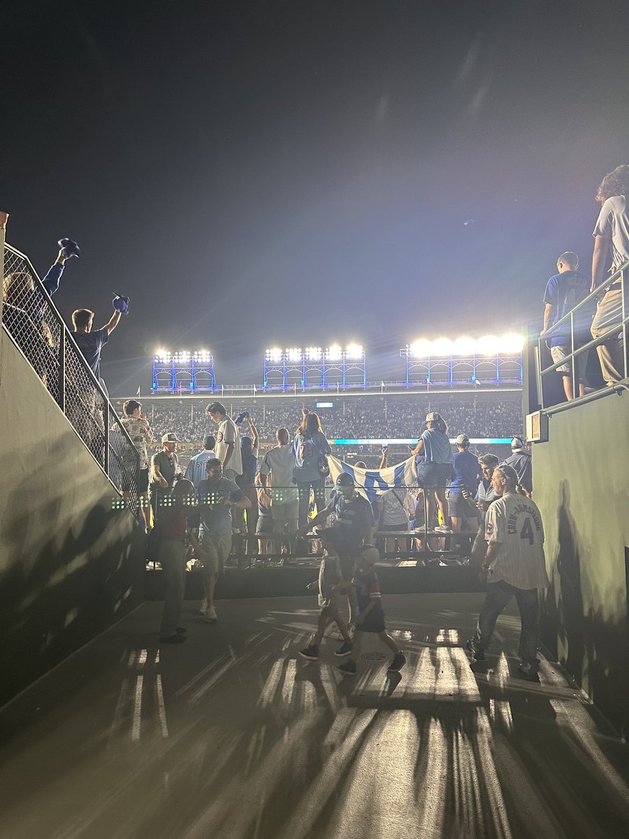 clareifying's tweet image. This was fun. Unforgettable, maybe. @Cubs