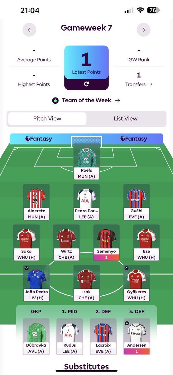 Basicpath's tweet photo. @FPLMattW IDK why he is still in my team 🤷‍♂️ https://t.co/PV0yZEe0ZD