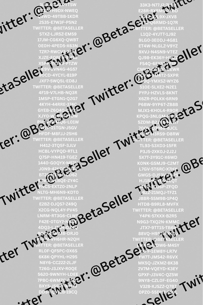 BETA CODE GIVER/SELLER (@BetaSeller) / Posts / X