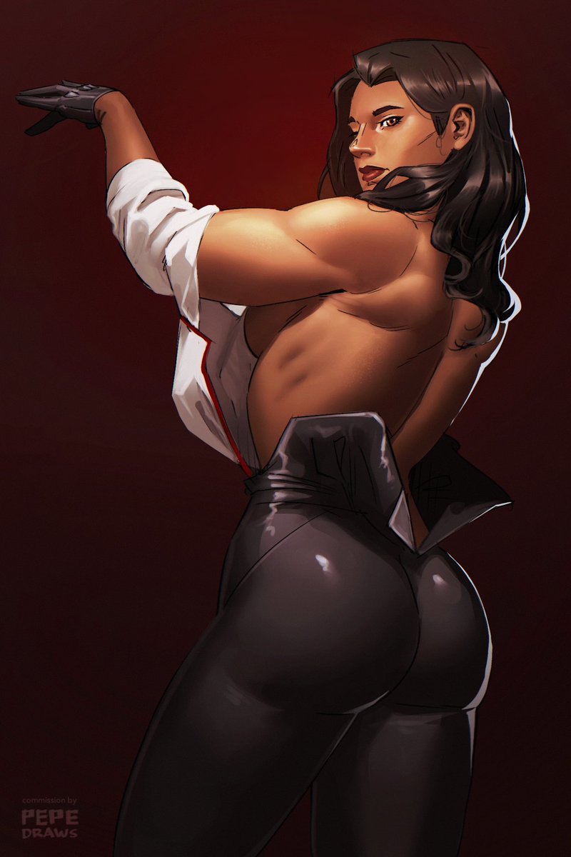 pepedraws's tweet photo. Monet St. Croix 
[COMMISSION for anon] 
So happy with the lighting and hair on this one 
•
#monetstcroix #commission https://t.co/Za3BRzzDue