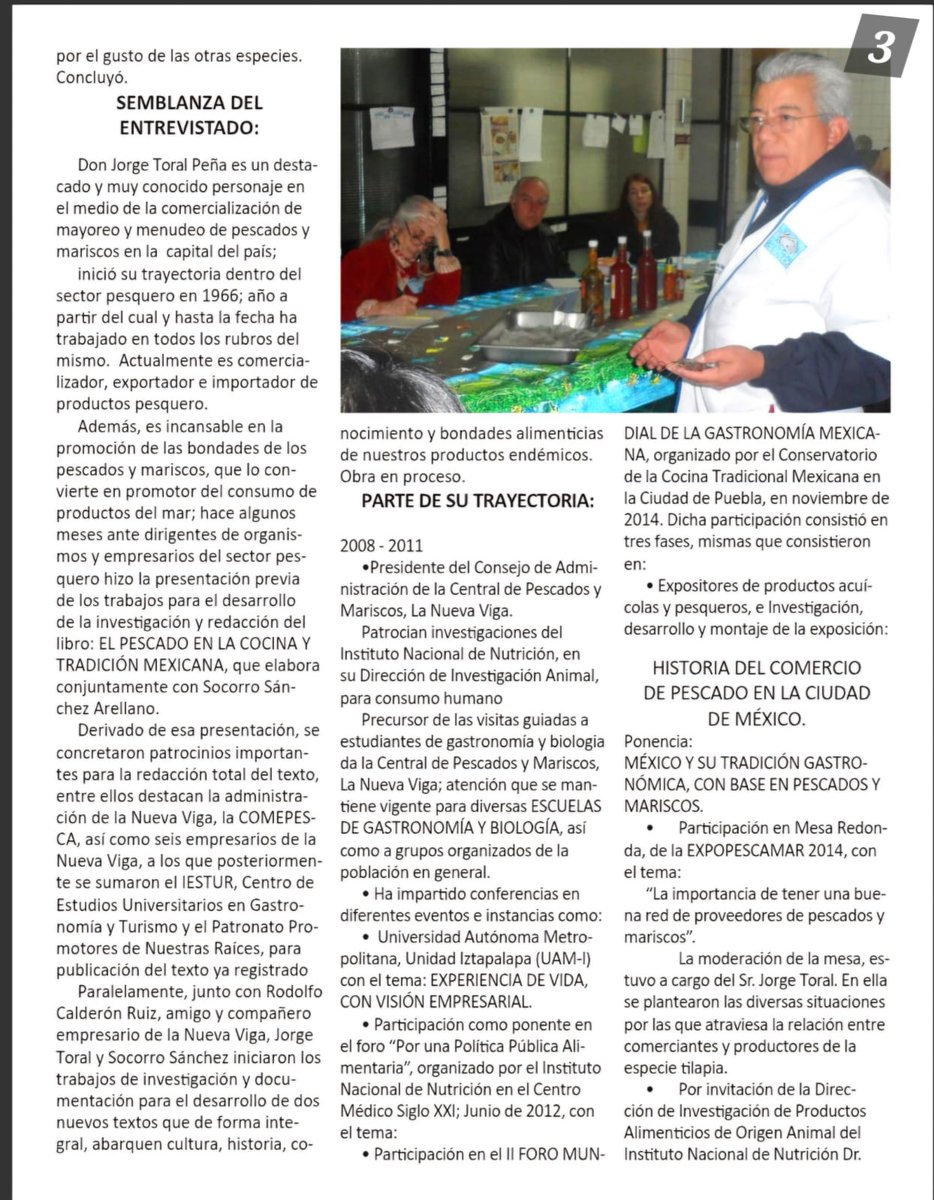 Vientoyveneno's tweet photo. Agradecemos en lo que vale a #NOTIPESCA; la publicación de la entrevista bajo nuestra pluma, al Sr. Jorge Toral, con el tema:
El #MeroRojo de Yucatán.
El Sr. Toral es un comerciante reconocido en el #SectorPesquero por su experiencia y conocimiento.
1/2. https://t.co/icWrYDhez8