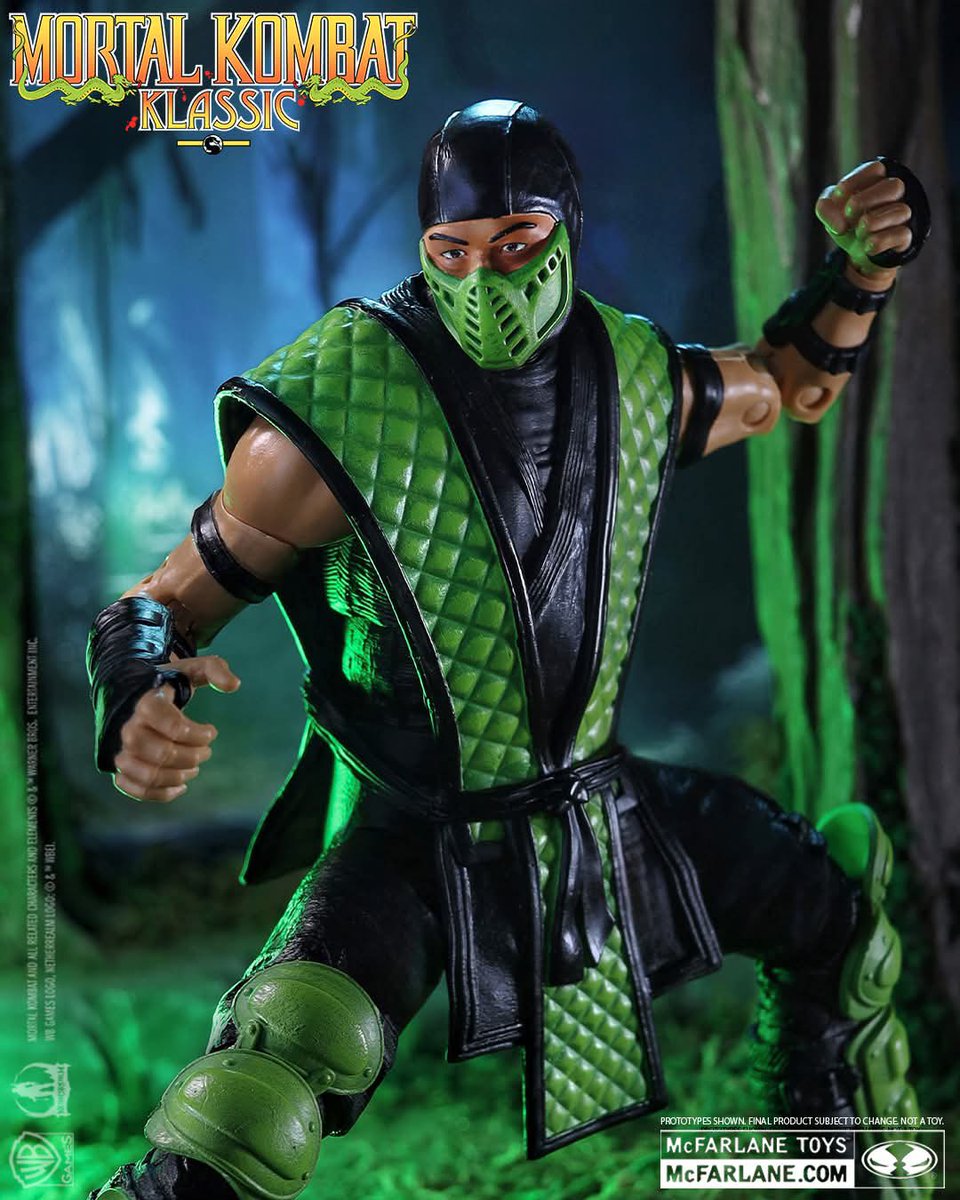 New look at “Klassic” Reptile & Raiden McFarlane figures 👀 also