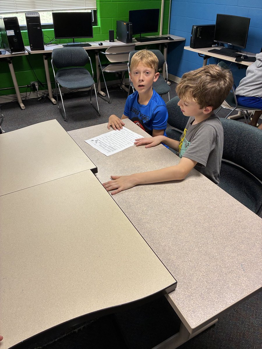 #INkids having fun with partner mad libs